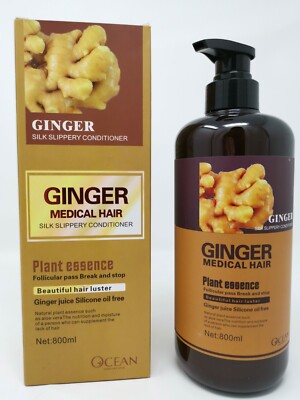 Ginger Medical Hair Shampoo (800ml) AND Conditioner (800ml)