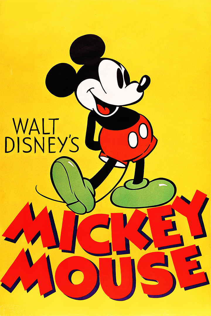 Mickey Mouse Ye Olden Days Movie Wall Art Home Decor - POSTER