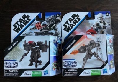 Star Wars Mission Fleet – Stormtrooper Mit Sturmkanone, 6 Cm Große Figur Mit Gelenken & Zubehör