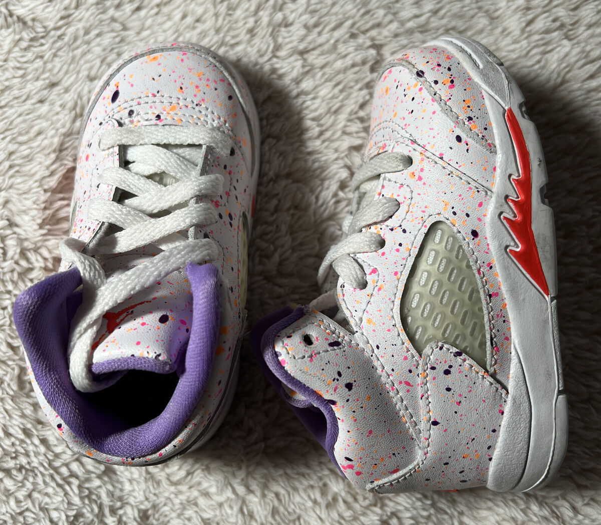 Air Jordan 5 Retro SE Easter White Laser Paint Purple CT1700 Air Jordan 5 Retro SE Easter White Laser Paint Purple CT1700