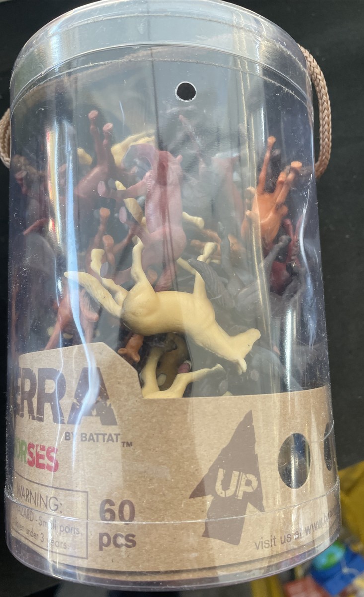 Terra by Battat Horses Assorted Miniature Plastic Horse Toys For