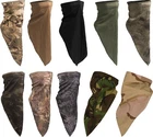 Face Scarf Triangle Scarf Breathable Motorcycle Scarf Face Camouflage Wrap