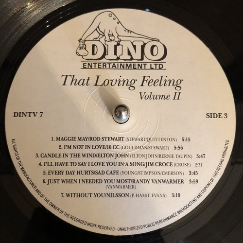 That Loving Feeling, Vol. II, Vinyl Double LP, Dino 1990, VG+/VG+, 30 Greats - Picture 18 of 24