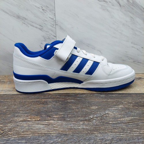 Adidas FY7756 Forum Low White Blue Men's Size 11 New in Box Lace and Hook Loop - Picture 9 of 13