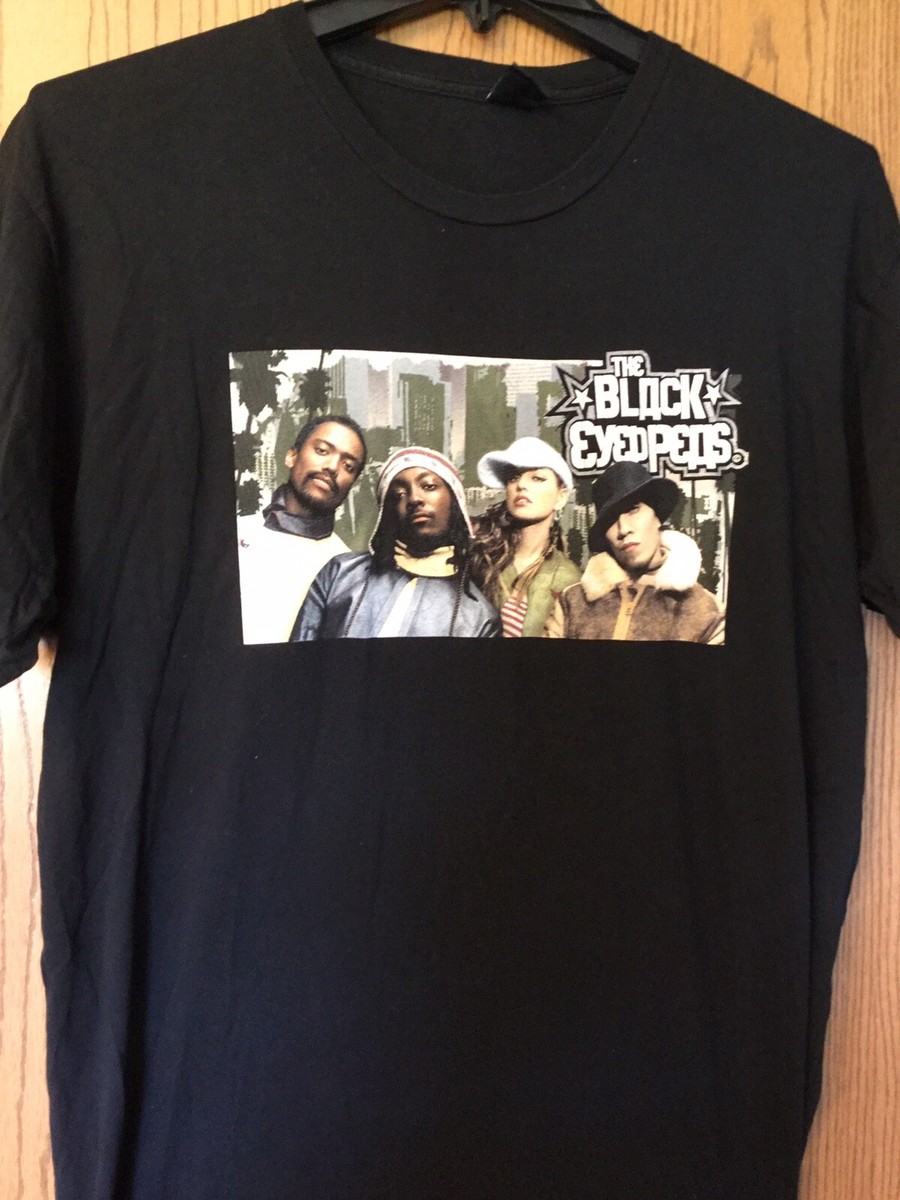 USA製　The Black Eyed Peas Tシャツ　M 古着 00's USA製 BLACK EYED PEAS ブラックアイドピーズ 全米