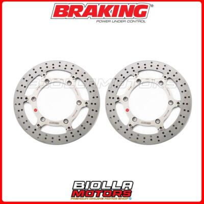 FRONT BRAKE DISC KIT BRAKING HONDA VF C MAGNA 750 1999 - [FLOATING] 2xHO2