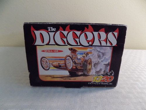 THE DIGGERS 1340 " BIG DADDY " DON GARLITS SWAMP RAT VI 1:24 DIECAST DRAGSTER - Picture 14 of 15
