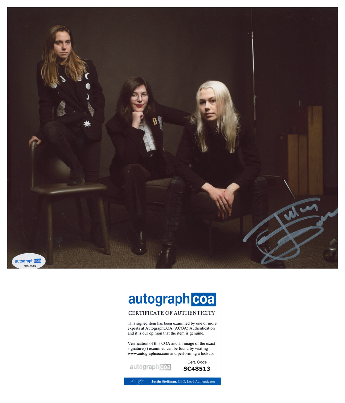 Julien Baker Boygenius 8X10 Photo Pop Music Singer Acoa #4