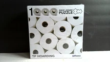 Funwares TP Hoarding Toilet Paper Puzzle 1000 Piece Jigsaw Puzzle New