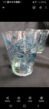 Sea Turtle and Fish Plastic Juice Cups set of 4