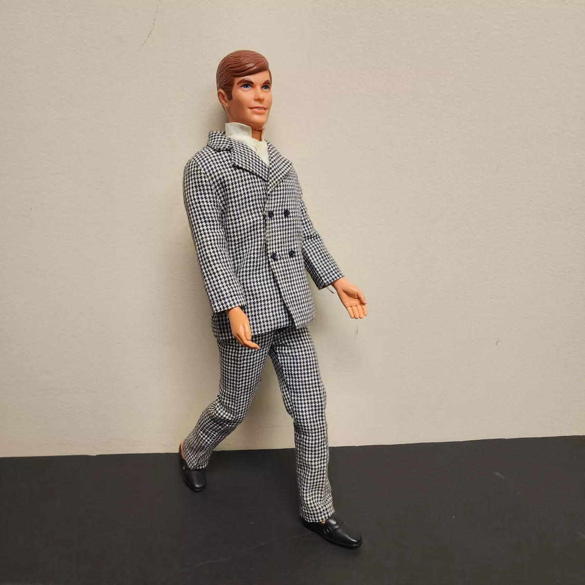 1960s Talking KEN Doll with Both Original Outfits Large Lot Clothes Shoes VTG