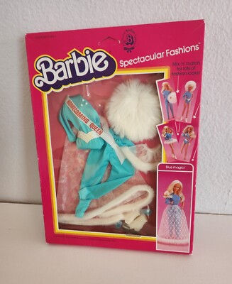 Vintage Mattel 1983 BARBIE SPECTACULAR FASHIONS BLUE MAGIC