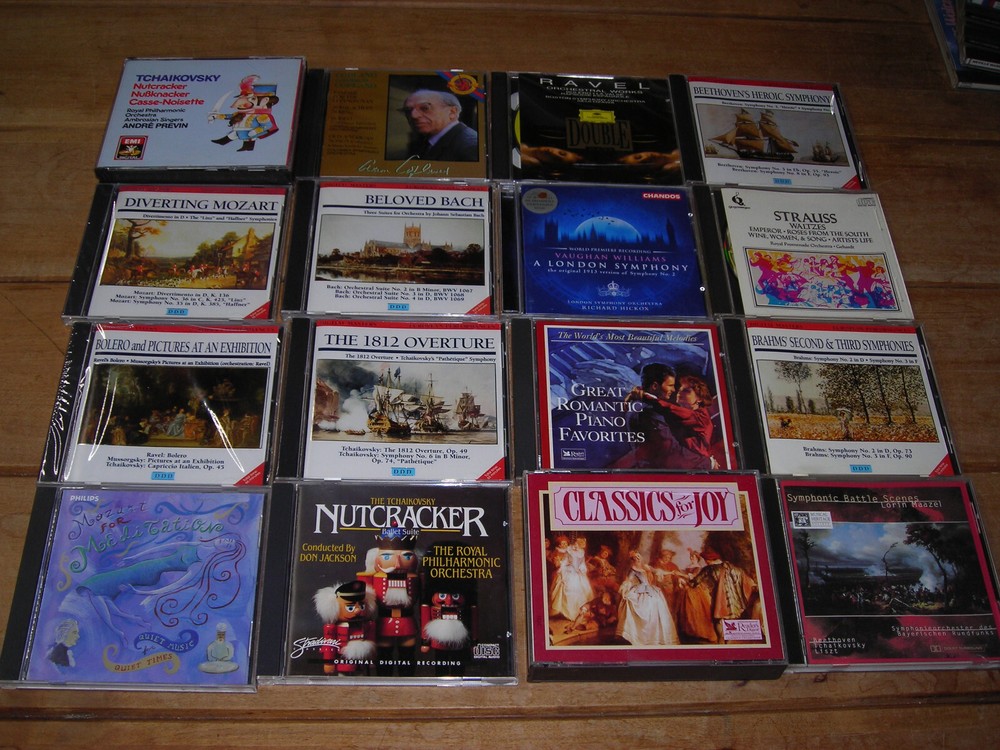 Nice Lot # 18 Of 16 Classical  Compact Discs Part 1 !! On Sale Now!