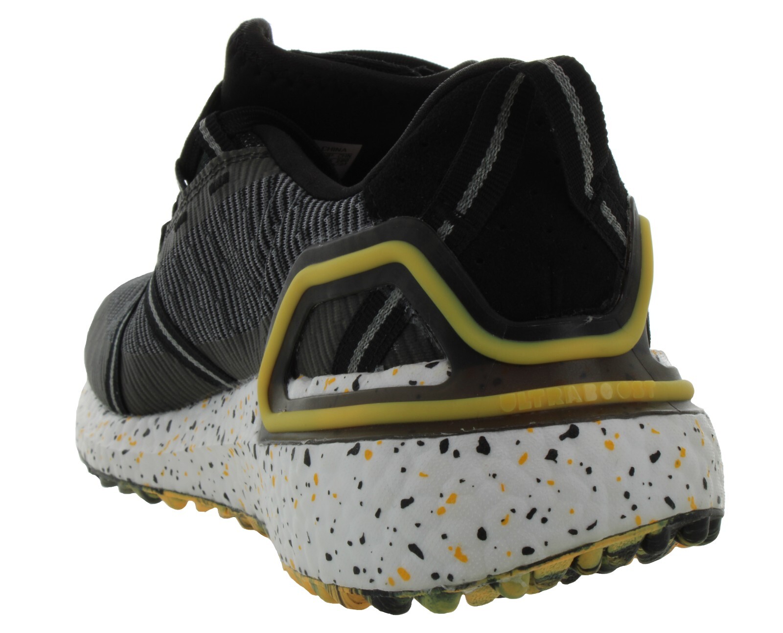 Adidas Men's SOLARTHON PRIMEGREEN SPIKELESS Black Gold Golf Shoes