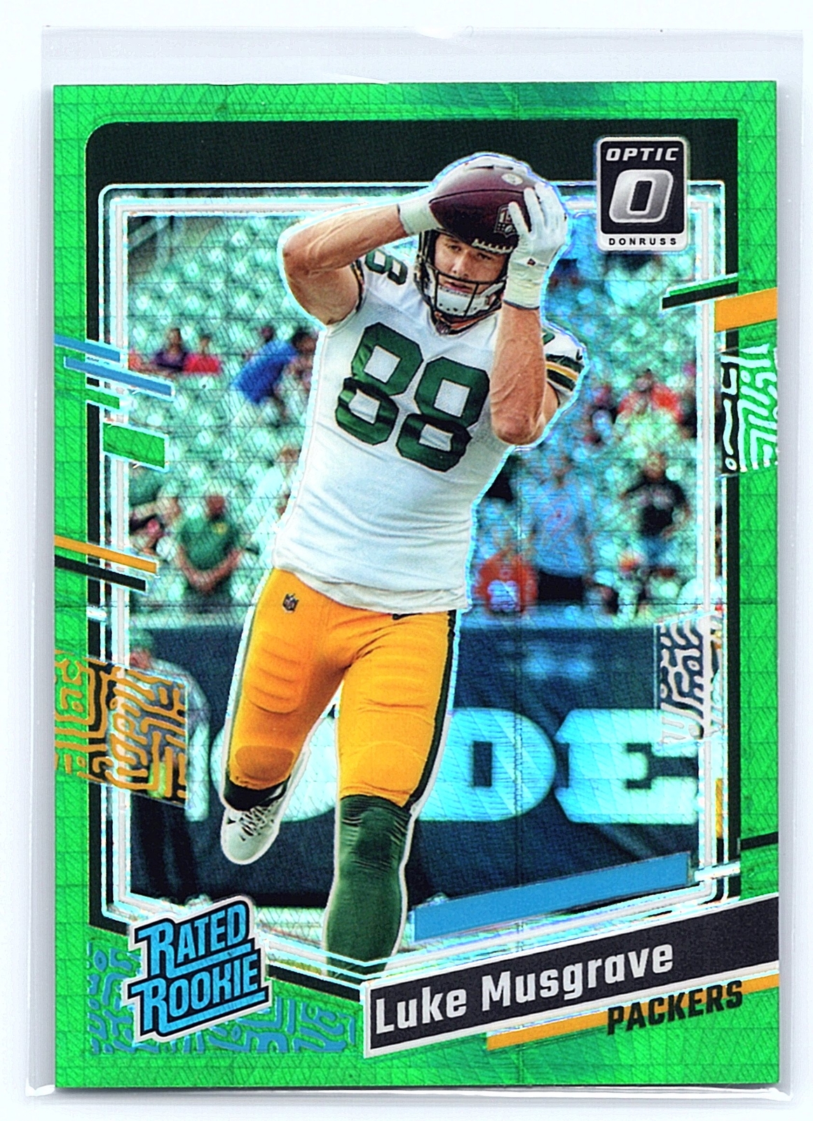 2023 Donruss Optic Green Hyper #241 Luke Musgrave