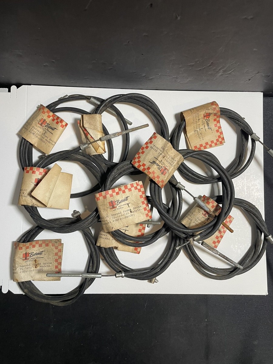 NOS 58110-28000 Barnett Front Brake Cable Suzuki T125 T185 | eBay