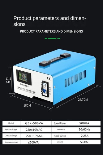 Ring Isolation Transformer 220V to 220V Transformer Power Processor GBK-500VA - Picture 7 of 7