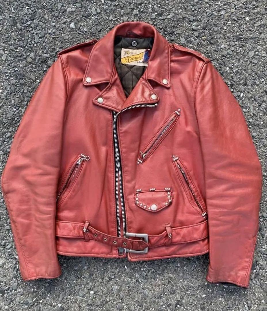 Schott Riders 618 Vintage Red Cus Biker Tag | eBay Schott Riders 618 Vintage Red Cus Biker Tag | eBay
