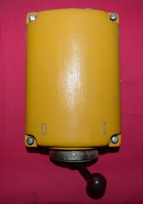 Spohn & Burkhardt  Hebel Schalter 139,386-A  380V   A16