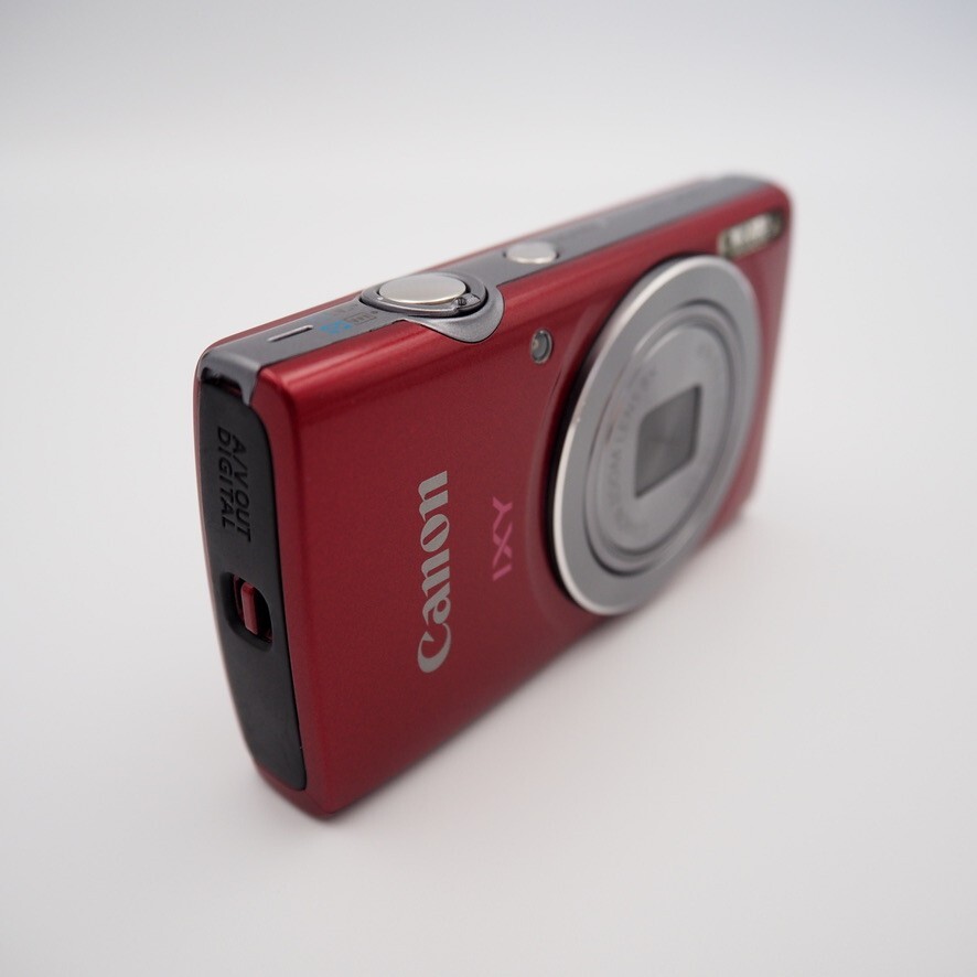 N MINT] Canon IXY 120 PowerShot Elph 135 Digital Camera 16.0MP Red