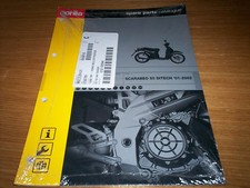 GENUINE APRILIA SCARABEO 50 DITECH 01-02 SPARE PARTS CATALOGUE AP8856010