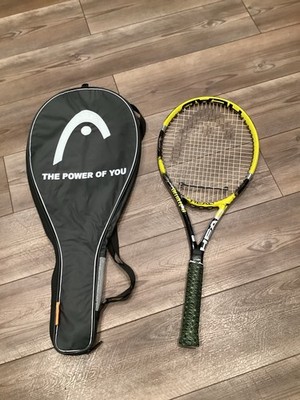 HEAD - EXTREME MP  - TENNIS RACQUET - W/ BAG - 4.3/8 - NEW OVERGRIP