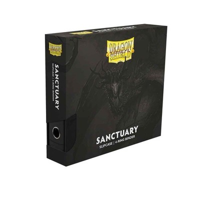 GW5942 Dragon Shield: Sanctuary Slipcase Binder 4-Ring - Black Neu