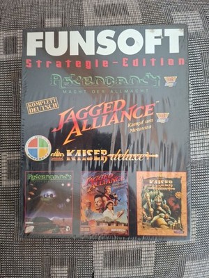 Ascendancy- Jagged Alliance - Kaiser Deluxe - Big Box Pc Spiele - Neu Sealed