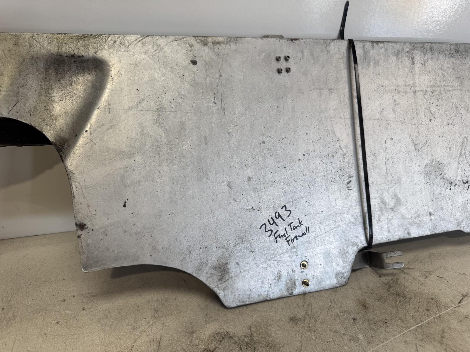 1999 FERRARI F355 CONVERTIBLE OEM U.S. LHD FUEL TANK FIREWALL HEAT SHIELDING