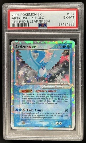 2004 Pokemon EX FireRed & LeafGreen Articuno Holo #114/112 PSA 6