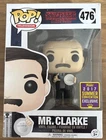 Funko Pop Stranger Things Mr. Clarke 476 2017 Summer Convention Exclusive