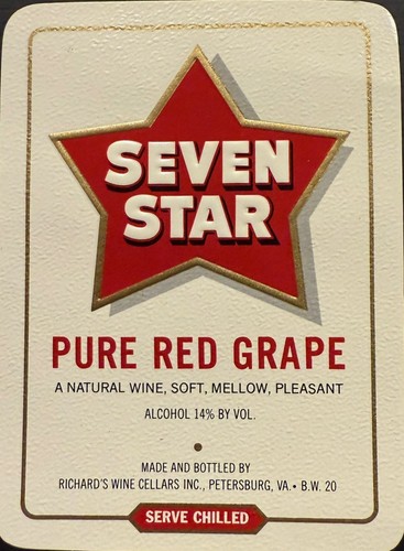 Vintage Lot of Ten (10)+Two (2) for a total of 12 American Companies Wine Labels - Picture 11 of 11