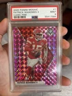 2020 Panini Mosaic - Patrick Mahomes II #1 Camo Pink Mosaic Prizm PSA 9