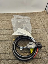 (QTY 2) GasSaf 6 Feet Low Pressure Propane Regulator with CSA Certified LPG Hose