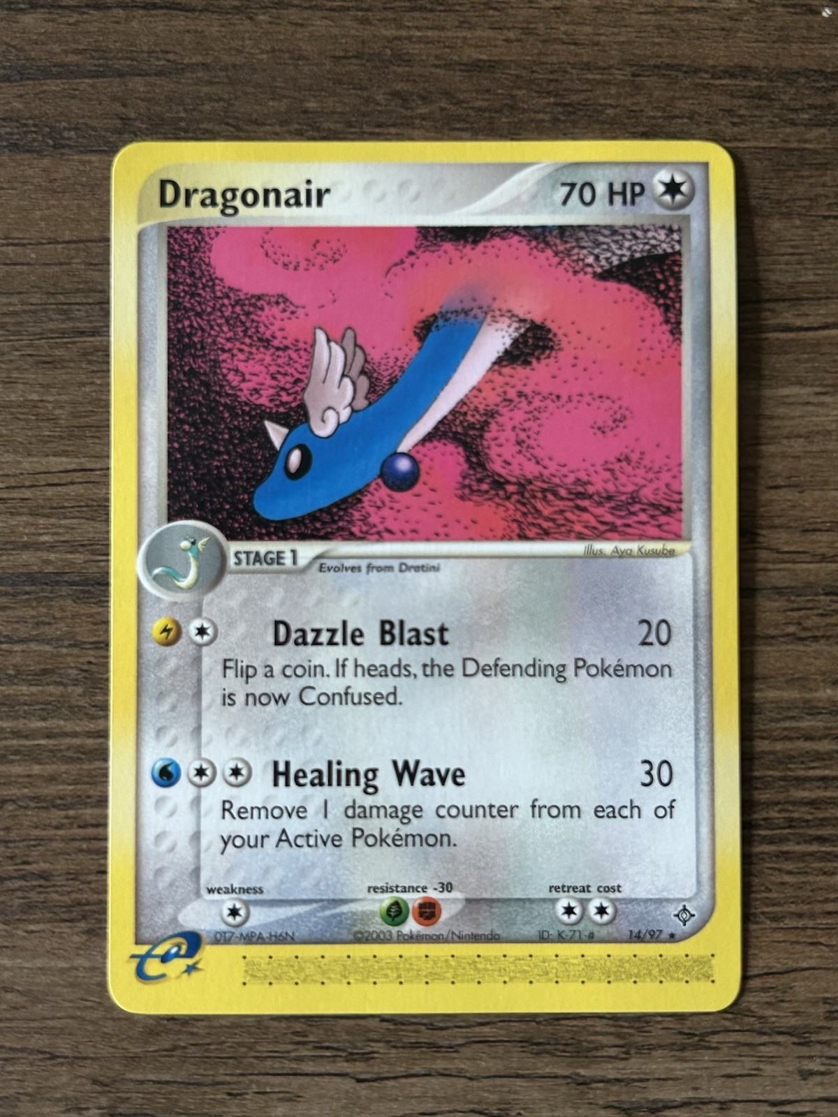 Pokemon Card - Dragonair Dragon 14/97 Rare