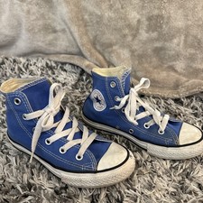 Size 13.5 Kids/Youth- Converse Chuck Taylor All Star High Blue