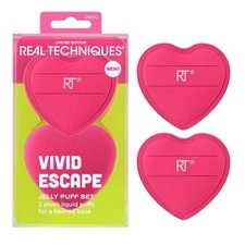 Real Techniques Vivid Escape Jelly Puff Set 2...
