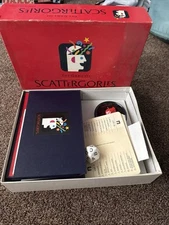 The Game of Scattergories Vintage 1988 Milton Bradley Board Game COMPLETE