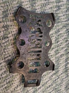 Sensible Antique Trivet with Stove Lid Lifter Handle