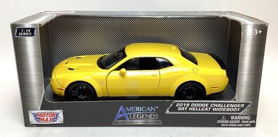 MotorMax American Legends 1/24 Scale 2018 DODGE Challenger SRT Hellcat Widebody