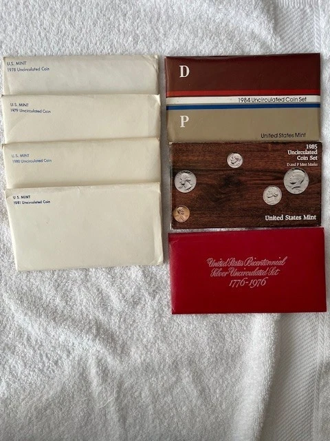 25 YEARS OF U.S. UNCIRCULATED COINS MINT SETS 1960 - 1985 U.S. Mint set Complete - Image 4 of 4