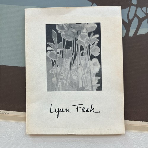 Vintage Druck signiert von Lynn Fash Oak Shadowed Hills selten Nachlass - Bild 5 von 11