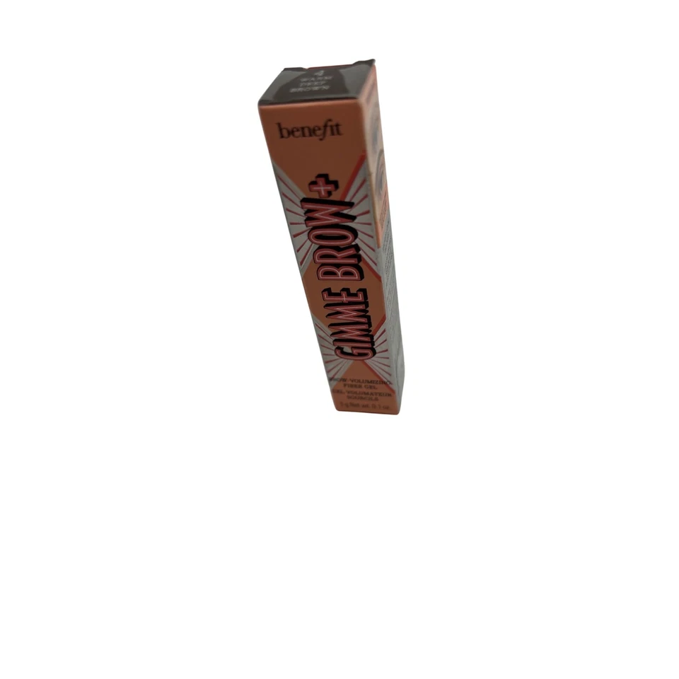 Gel de fibra voluminizadora Benefit Gimme Brow+ - 4 marrón cálido - 3 g / 0,1 oz Foto 2 de 2