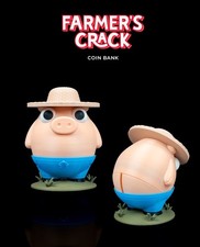 Banco de monedas Farmer’s Crack - Hucha divertida - Mordaza decoración de regalo