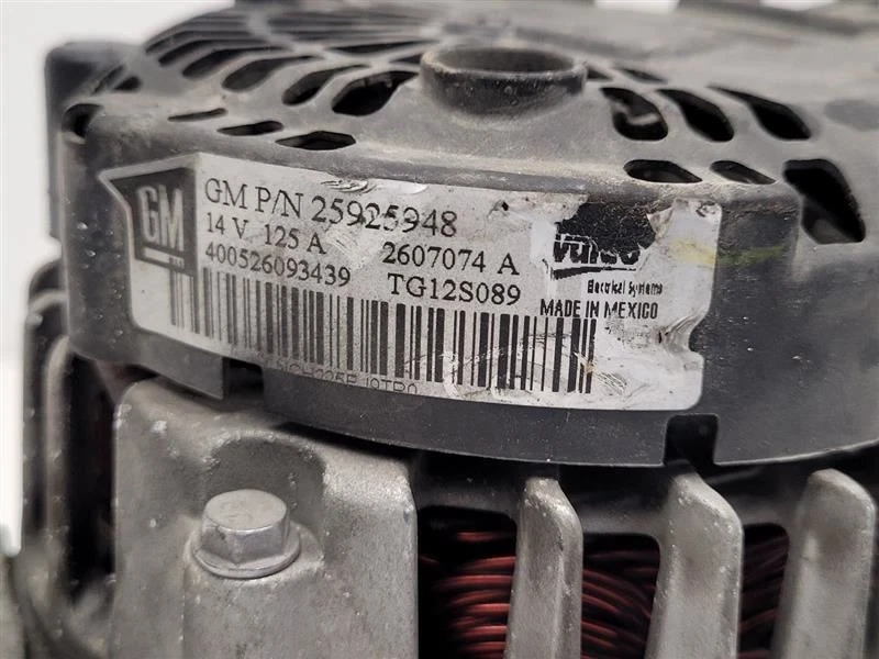 Alternador GMC CANYON 2007-2012 2,9 L 25925948 07-12 Foto 3 de 4