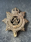 Royal Army Service Corps, Genuine British Army Military Cap Badge. WW2.
