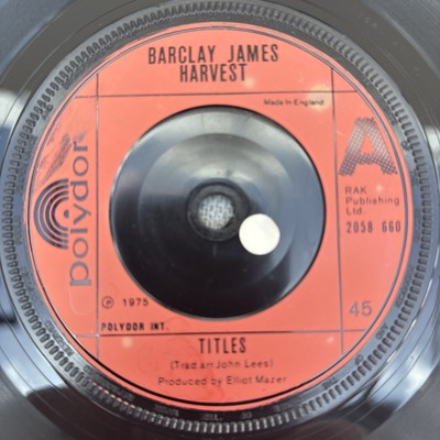 Barclay James Harvest - Titles 7  Single 1975