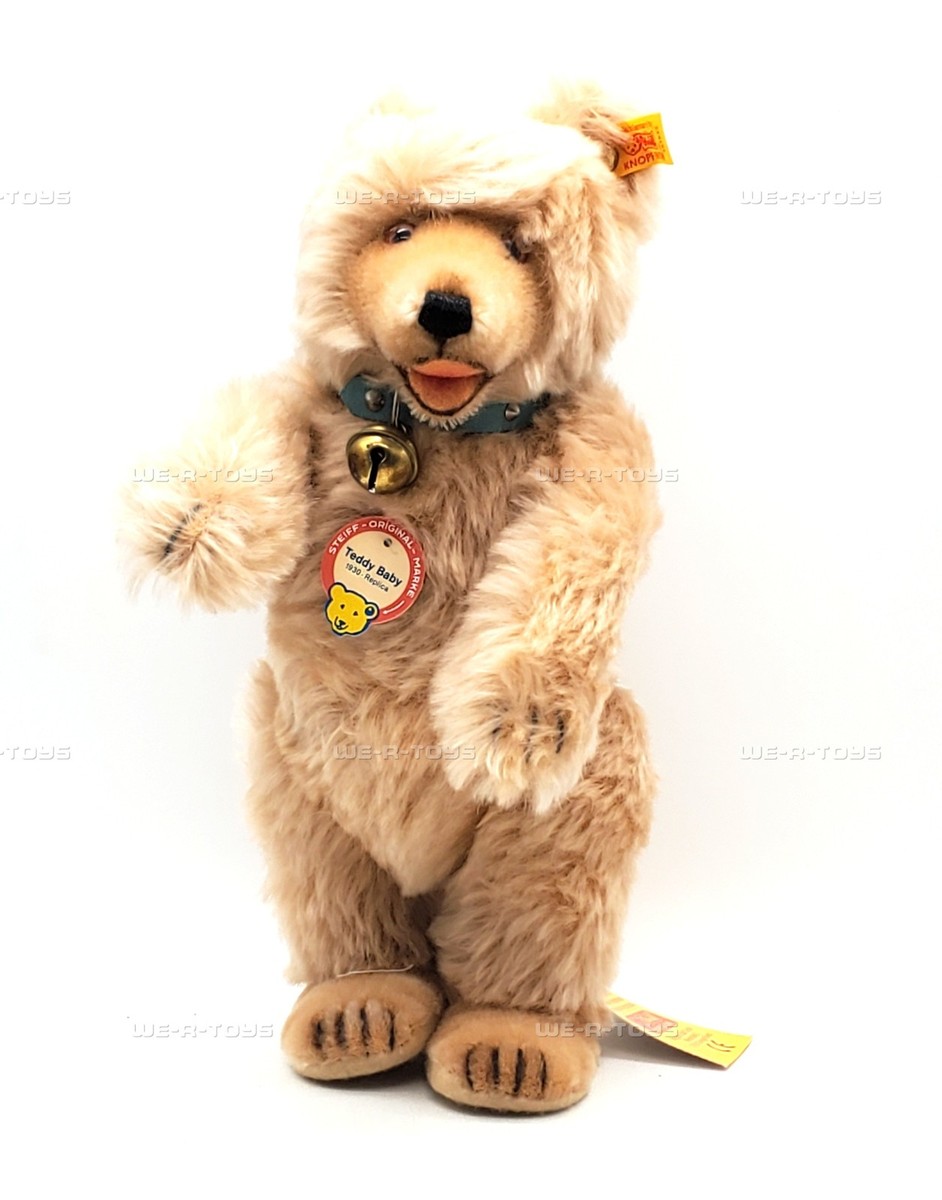 Steiff Original Teddy Baby 1930 Replica Mohair Bear 10