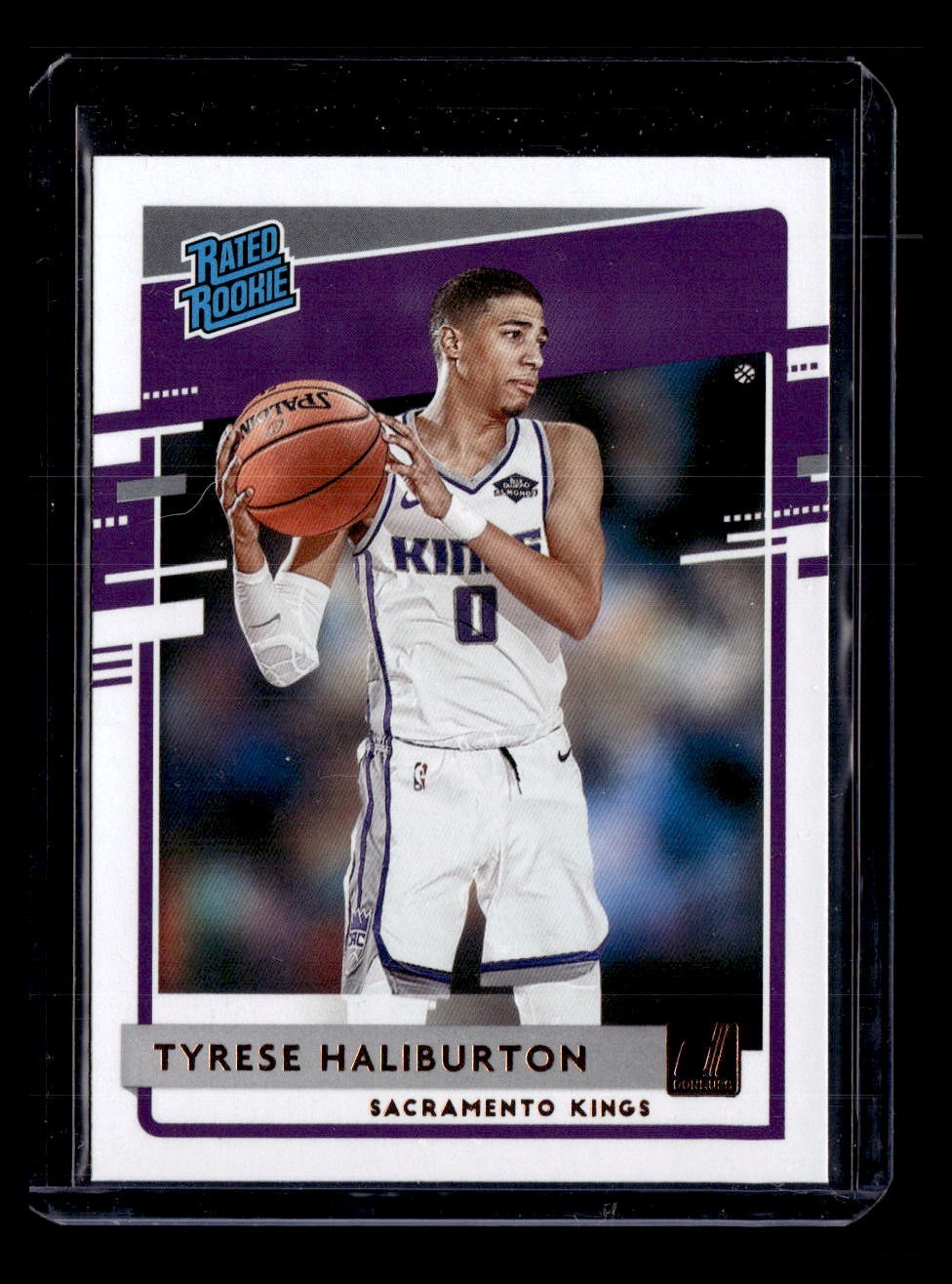 2020-21 Donruss #231 Tyrese Haliburton Rated Rookie JH01