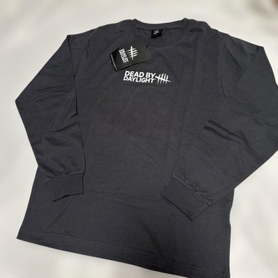 Dead by Daylight Long Sleeve T-Shirt L Black Logo Official 2021 Rare New